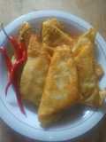 Martabak Ayam (kulit lumpia gluten free homemade)