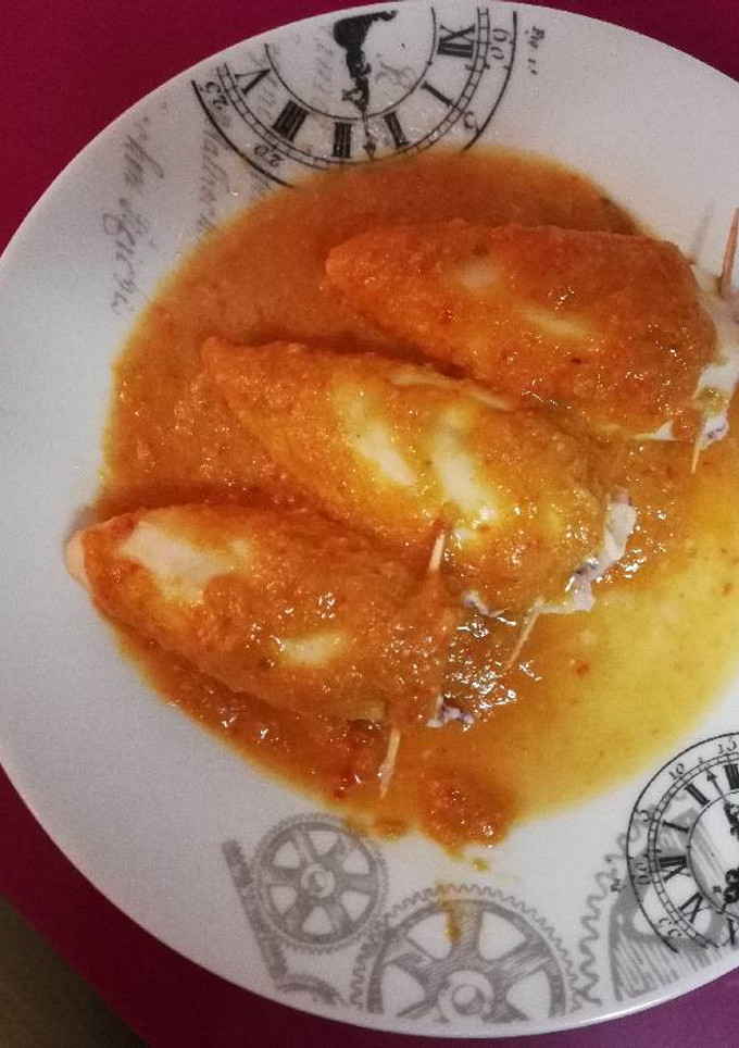 Una foto de Calamares rellenos