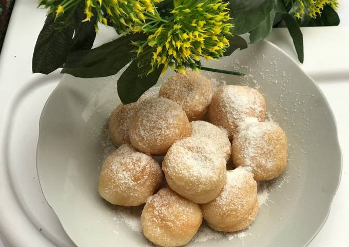 Resep Donat ketan korea simpel Anti Gagal