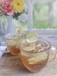 Foto resep Es Teh Jeruk Nipis