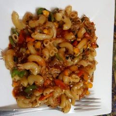 A picture of Chicken macaroni.