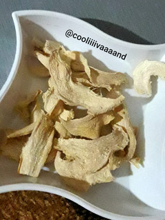 عکسی از دستور نگهداری و خشک کردن زنجبیل