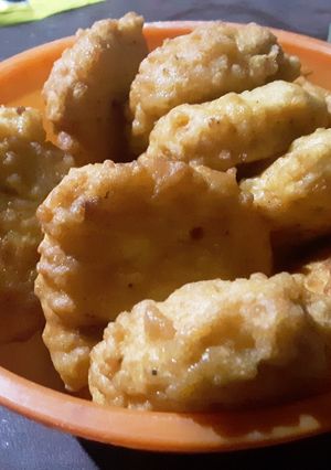 Una foto de Torrejas de arroz "y queso"