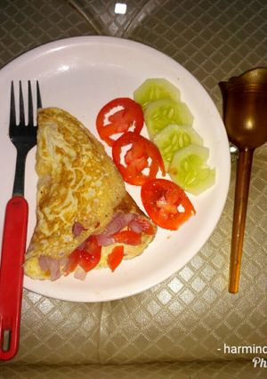A picture of #Veggie Omelette.