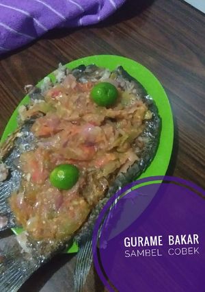 Foto resep Gurame Bakar Sambel Cobek