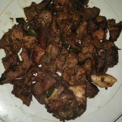 A picture of Fried pork.