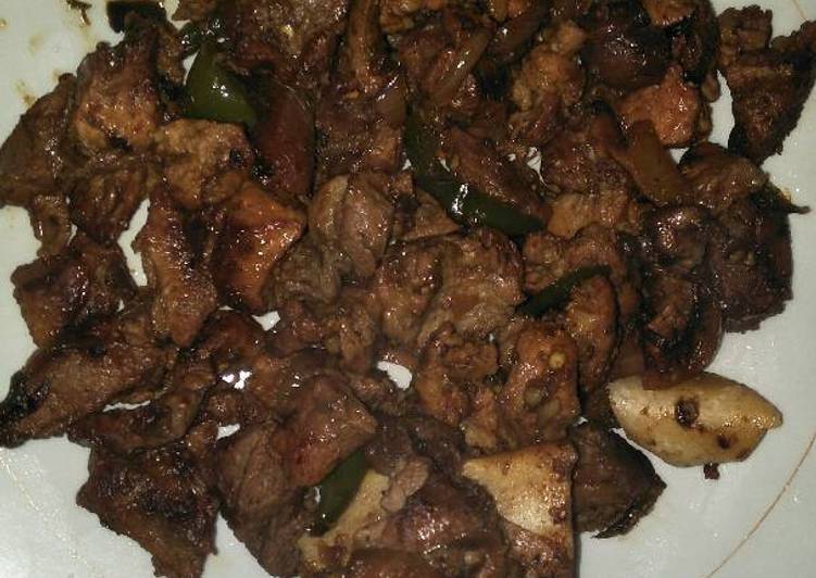 Recipe of Quick Fried pork