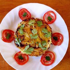 A picture of Swiss potato cake.