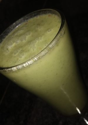 A picture of Mint masala buttermilk.