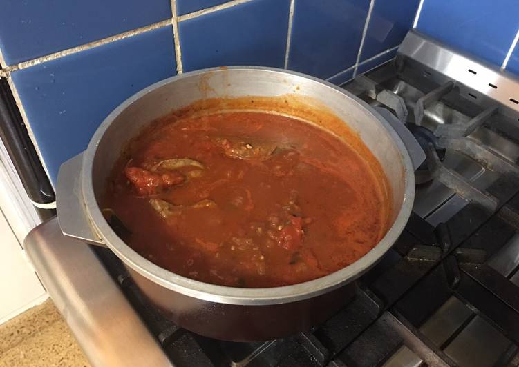 Estofado de carne a la bolognesa