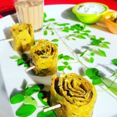 A picture of Moringa Thepla.