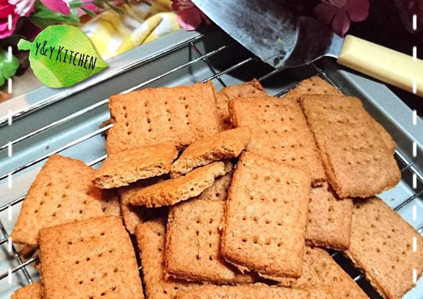 Honey graham cookies