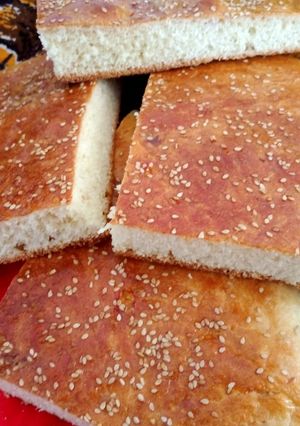 صورة لوصفة خبز الدار بالحليب الرايب 😋😋