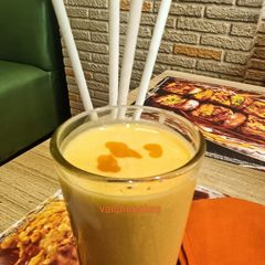 Mango Dry Fruits Lassi A picture of Mango Dry Fruits Lassi.