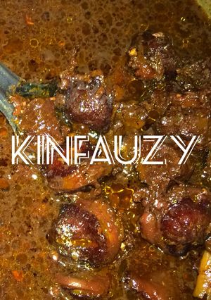 Foto resep Urat sapi bumbu keluwak
