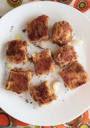 Une photo de Croquettes apéro au fromage de chèvre et boursin