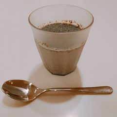 A picture of Japanese Sesame Pudding.