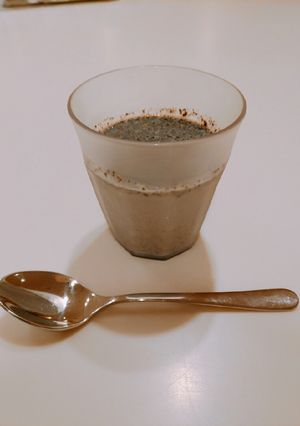 A picture of Japanese Sesame Pudding.