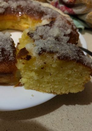 Una foto de Budín de limón