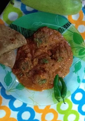 A picture of Lauki ke kofte.