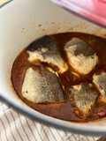 Bacalao a la vizcaína ¡pescado en salsa muy rico!