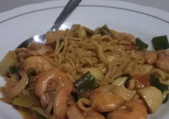 Resep Mie udang yang Menggugah Selera