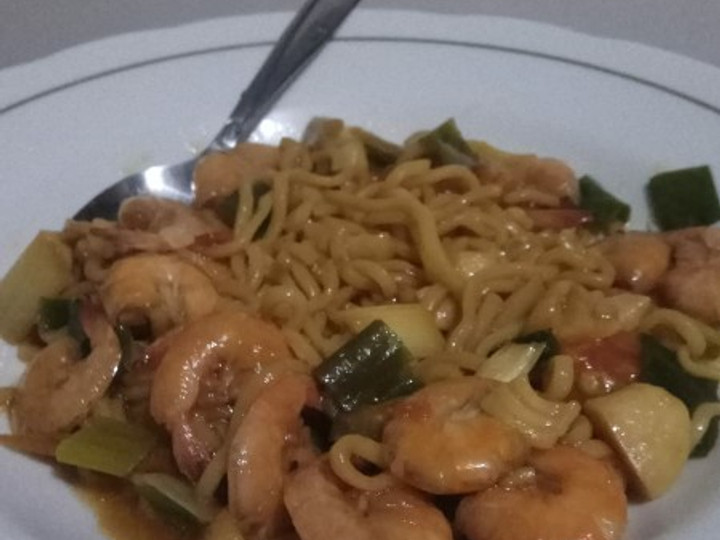 Resep Mie udang yang Menggugah Selera