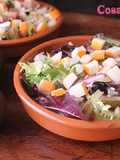 Ensalada de surimi con tomate negro