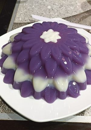 Foto resep Puding Ubi Ungu