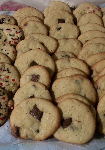 Una foto de Galletas con trozos de chocolate 🍫
