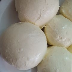 Fresh homemade butter A picture of Fresh homemade butter.