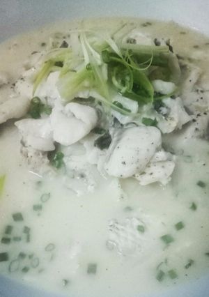 Hình của món Canh cá đậu hũ.