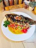Ikan Bakar Madu Saffron Sambal Dabu Dabu
