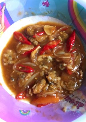 Foto resep Cumi tepung asam manis