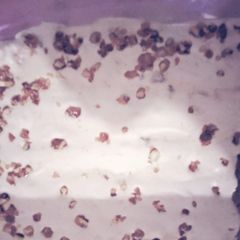 A picture of Butter scotch pudding 🍰.
