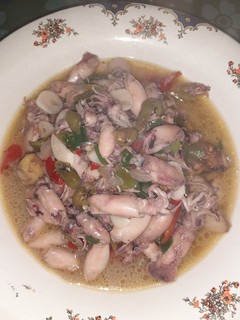 Foto resep Tumis cumi cumi basah