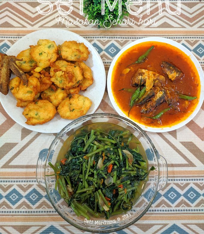 Foto resep Set Menu Masakan Sehari hari (Perkedel Kentang)