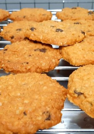 Foto resep 🍪🍪 Crunchy Oatmeal Cookies 🍪🍪