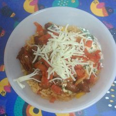 A picture of Veg Burrito bowl.