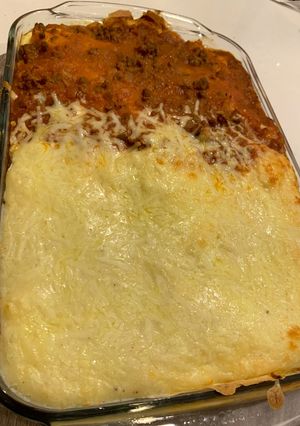 Una foto de Lasaña o lasagna