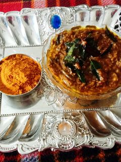 கருவேப்பிலை கத்திரிக்காய் ரசவாங்கி (Karuveppilai Kathirikkaai rasavaanki recipe in tamil) செய்முறை முக்கிய புகைப்படம்