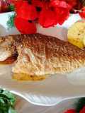 Orata fritta in crosta di mais