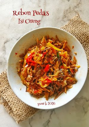 Foto resep Rebon Pedas Isian Cireng