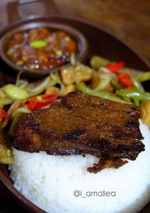 Foto resep Daging Ungkep Goreng