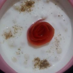 A picture of Boondi raita.