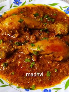 चिकन कोशा (Chicken Kosha recipe in Hindi) रेसिपी मुख्य फोटो