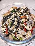Seafoood Black Pasta