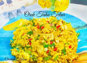 Foto resep Segera Orek Tahu Telur