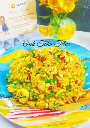 Foto resep Segera Orek Tahu Telur