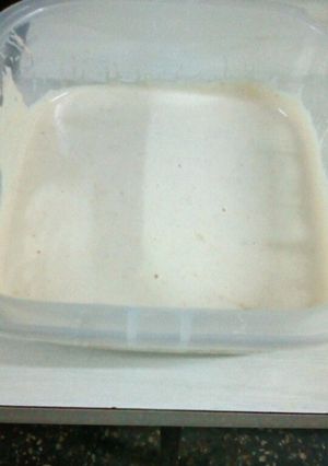 Una foto de Crema chantilly vegana